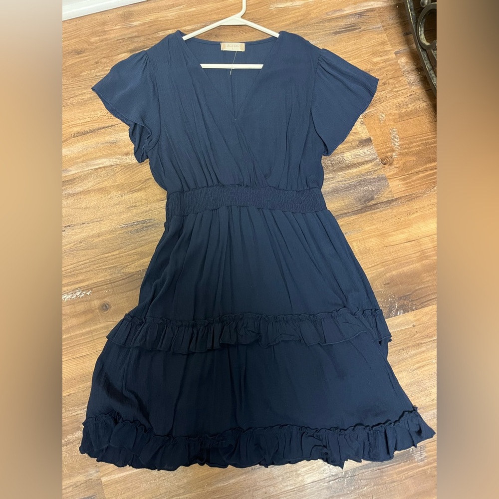 Altar'd State Midnight Blue Dress